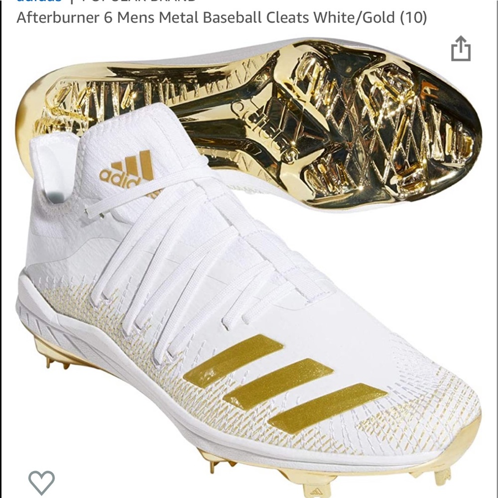 Adidas afterburner 6 baseball metal cleats